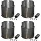 Piston and cylinder set casted bore 94.0 mm stroke 76.0 mm upper 107 mm lower 100 mm CLASSIC