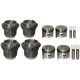 Big bore piston and cylinder set casted bore 87.0 mm stroke 69.0 mm upper 94 mm lower 90 mm CLASSIC