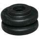 Rubber support for stabilizer rear