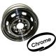 Chrome steel wheel 4.5x15