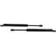 Gas springs for bonnet. Sold in pairs black