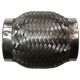 Flex pipe 455x90 mm with braided inner liner Stainless steel 0.4-0.8 mm