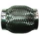 Flex pipe 51x100 mm with braided inner liner Stainless steel 0.4-0.5 mm